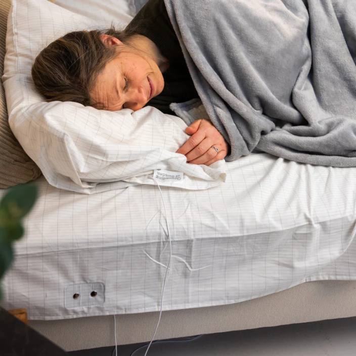 Vakna Som Ditt Bästa Jag Med Vårt Grounding Lakan Set!